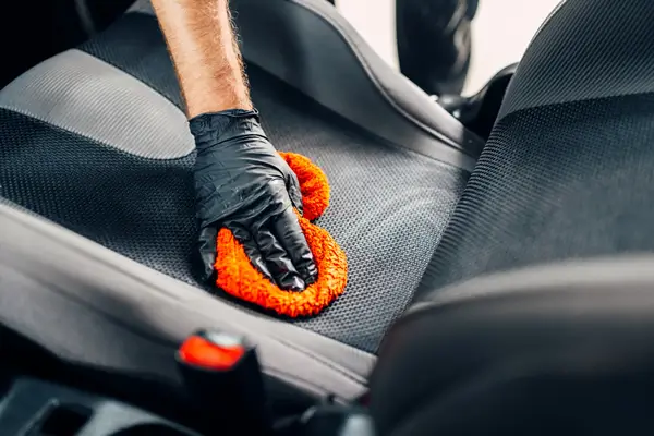 Cleaning Car Seat